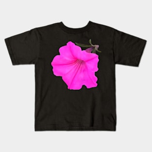 Pink Flowery Bell Kids T-Shirt